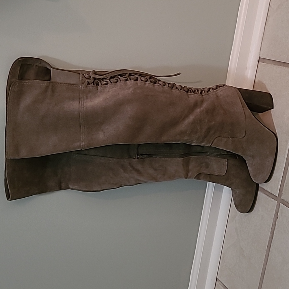 Vince Camuto Suede Over the Knee OTK Boots, sz 10 / 40